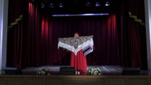 ХОРОВОД С ПЛАТКАМИ- КОЛЛЕКТИВ ВДОХНОВЕНИЕ  ДК ВИДНОЕ