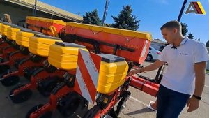 🌱Сеялка точного высева MS 8100 8х70 с внесением удобрений.