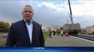 Точную копию бронепоезда "Патриот" установили в Ишиме