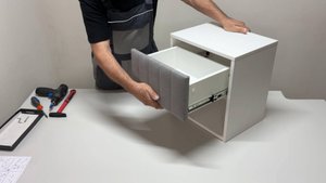 Видеоинструкция по сборке навесной прикроватной тумбе ТМ-2