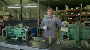 Обслуживание полугерметичного винтового компрессора Bitzer (серия HS)