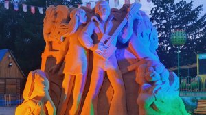 Песочные скульптуры #песочныескульптуры