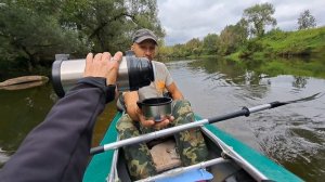 На байдарке по Протве всей семьей