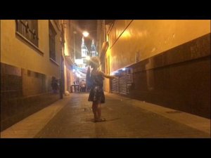 Вечерняя прогулка. Балерина. Игорь Крутой / Evening promenade. Ballerina. Igor Krutoi.