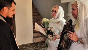 23.09.2025г.Соч.,, Роза Хутор,, Дарение иконы Св. Георгия Победоносца в Память о Юрии Шатунове🙏❤️😪