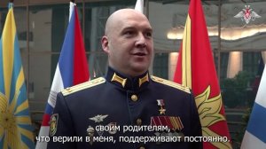 «Большое спасибо хочу сказать своей семье, своим родителям, что верили в меня, поддерживают посто...