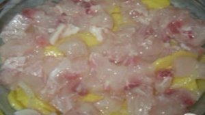 Морской язык с картофелем