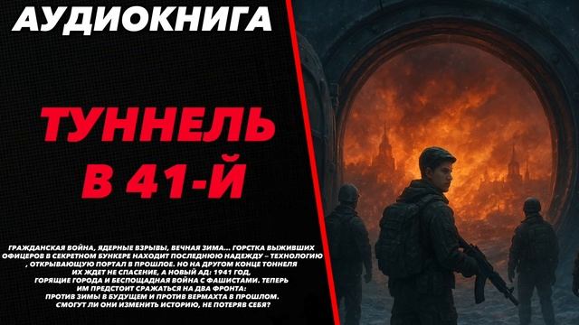 Туннель в 41-й Аудиокнига #аудиокнига #аудиокниги #попаданец #попаданцы #фэнтези
