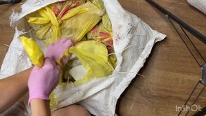 Распаковка глина и мела. Батончики и сухарики.