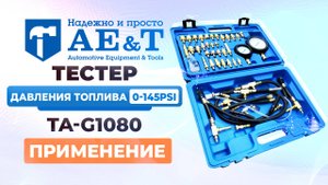 Тестер давления топлива 0-145PSI (41 предмет) TA-G1080 AE&T