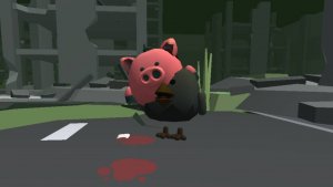 Призвал смешенную курицу в Chicken Gun!