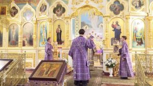 Воздви́жение Честно́го и Животворящего Креста Господня. Всенощная
