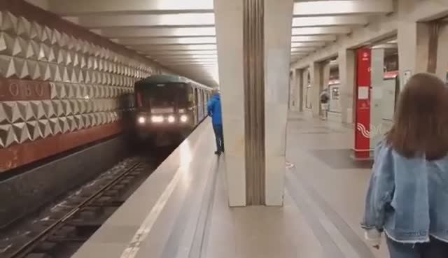 Московское метро. Прощальная поездка на "Номерном" по Калужско-Рижской линии смотреть онлайн