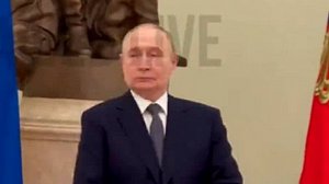 В. В. Путин в кабинете А. Лукашенко перед оф. встречей