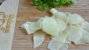 Картофельные чипсы в микроволновке