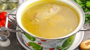 Куриный суп с шампиньонами
