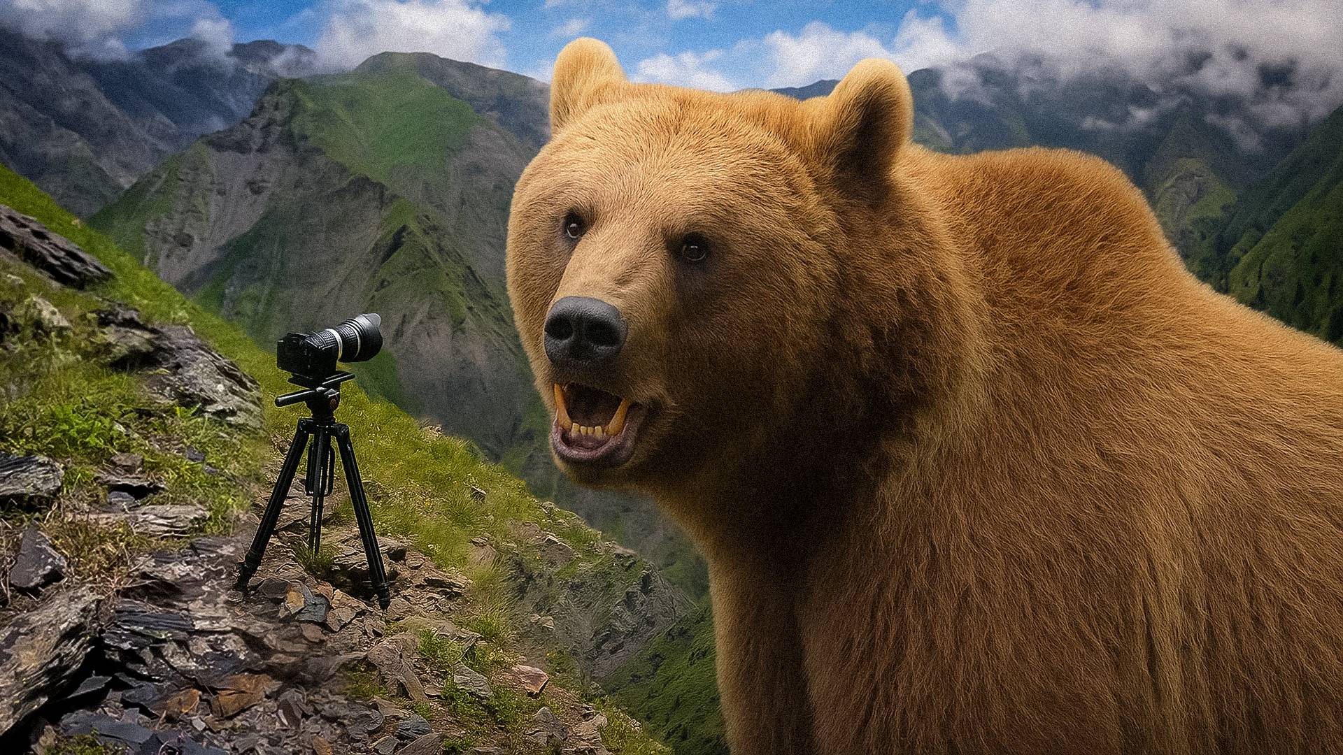 Лицом к лицу с кавказским медведем: дикая природа Кавказа без прикрас | Все как у людей