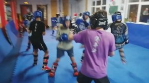 Пятничные спарринги в детской группе Кэмпо-ММА