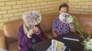 Мастер-класс вееры