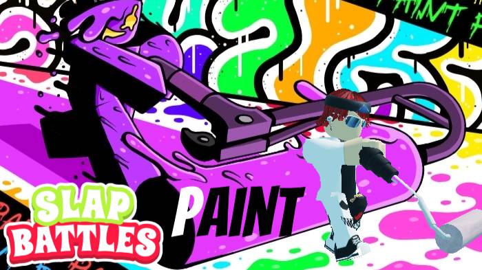 КАК ПОЛУЧИТЬ ПЕРЧАТКУ PAINT & ЗНАЧОК "COLOR SPLASH" НОВЫМ СПОСОБОМ В SLAP BATTLES! | Roblox смотреть онлайн