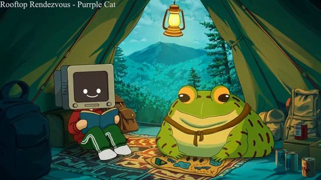 A peaceful camping day calm your anxiety relaxing music chill lo-fi hip hop beats смотреть онлайн