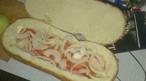 Мужской бутерброд