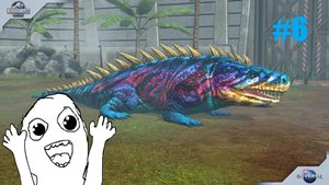 JURASSIC WORLD THE GAME #6 ЛИМНОСЦЕЛИС 40-ГО УРОВНЯ!