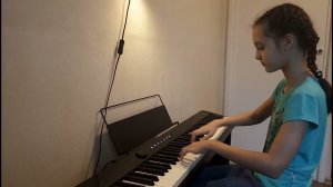 Играю «Солдатский марш» (Р. Шуман)