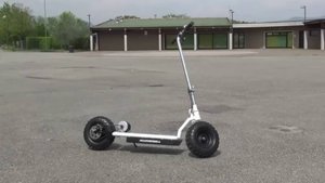 Электросамокат с коллекторным двигателем