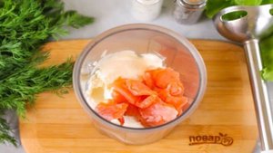 Мусс из слабосоленой семги