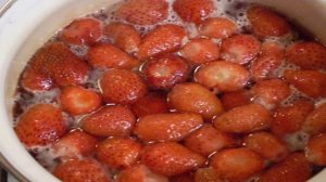 Клубничное желе