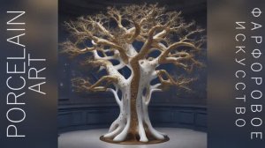 Фарфоровые деревья для интерьера 🏡