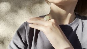 Авторское кольцо с желтым сапфиром Серебро 925 пробы Размер 18,5 огранка кабошон ХХХ172