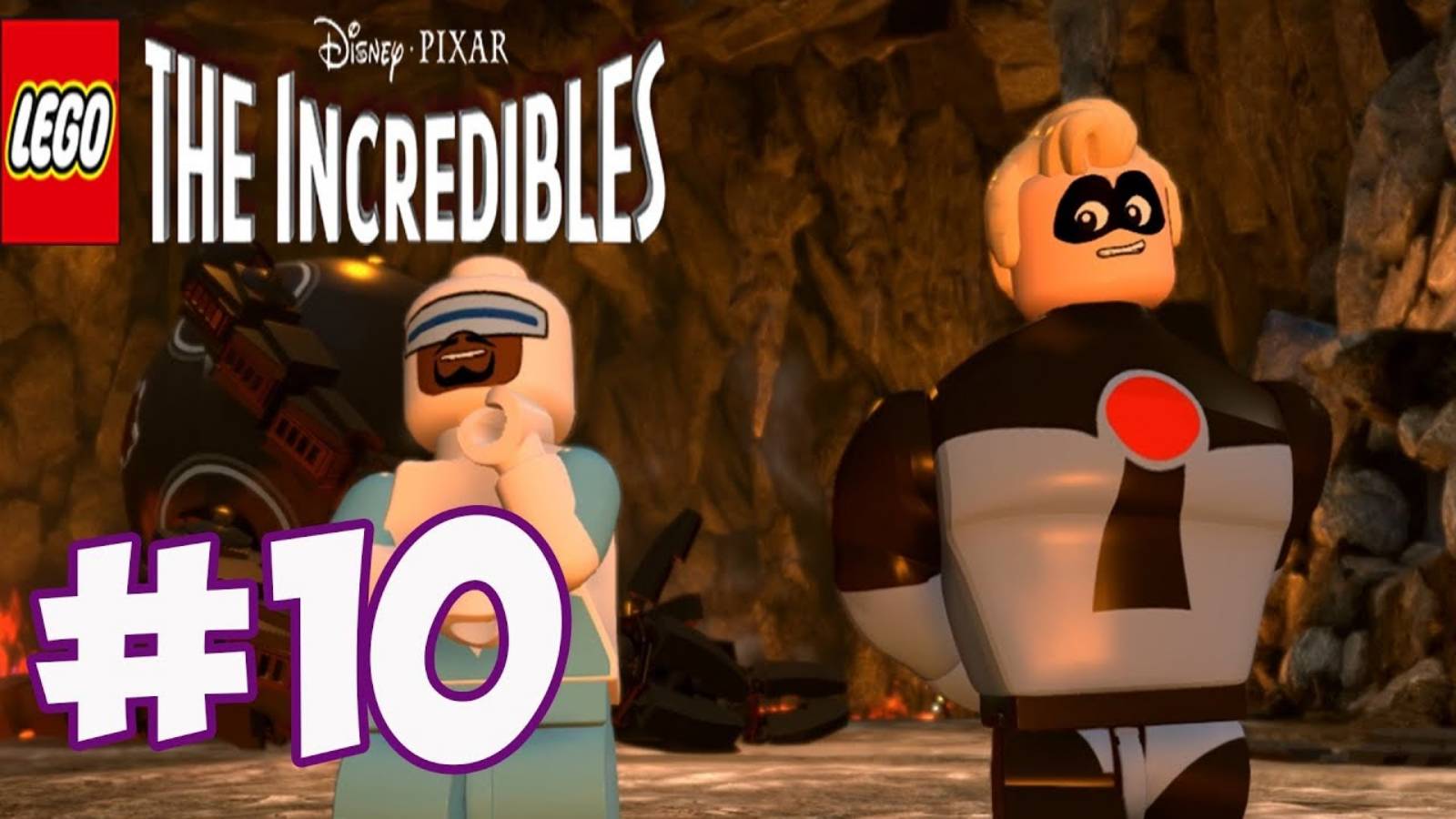 LEGO The Incredibles - Прохождение - Часть 10- Остров Номэнисен (без комментариев)