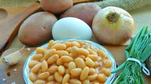 Куриный суп с фасолью консервированной