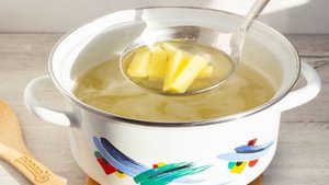 Куриный суп с сырными фрикадельками