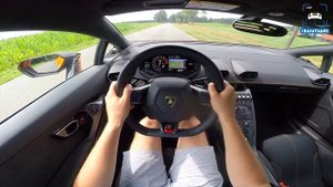 LAMBORGHINI Huracan LP 610-4 [5.2 л. W10 610 л.с.] POV Test Drive