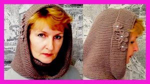 Стильный капор_капюшон, подробный МК