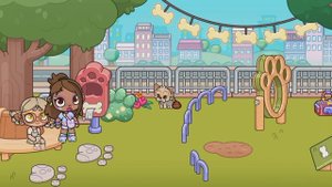 гуляем с подругой и собаками🥰обновление супер 🥳спасибо разработчикам🌹 платная собака безплатно😱