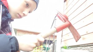 мы с другом добываем железо