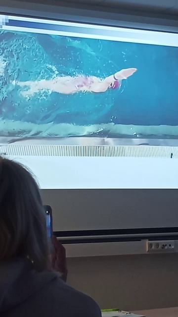 Техника плавания на спине