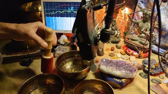 Набор из 3х чаш.   305, 410, 457 Гц 12.5-15 см.   19.5к