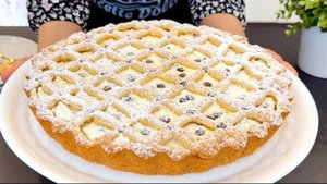 Самый любимый ТАРТ в Италии...🥧🍋☕😋 Рецепт в описании ✍️