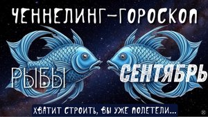 Рыбы. Энергии сентября. Ченнелинг гороскоп и снятие устаревших программ.