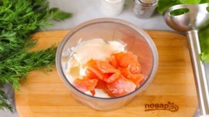 Мусс из слабосоленой семги