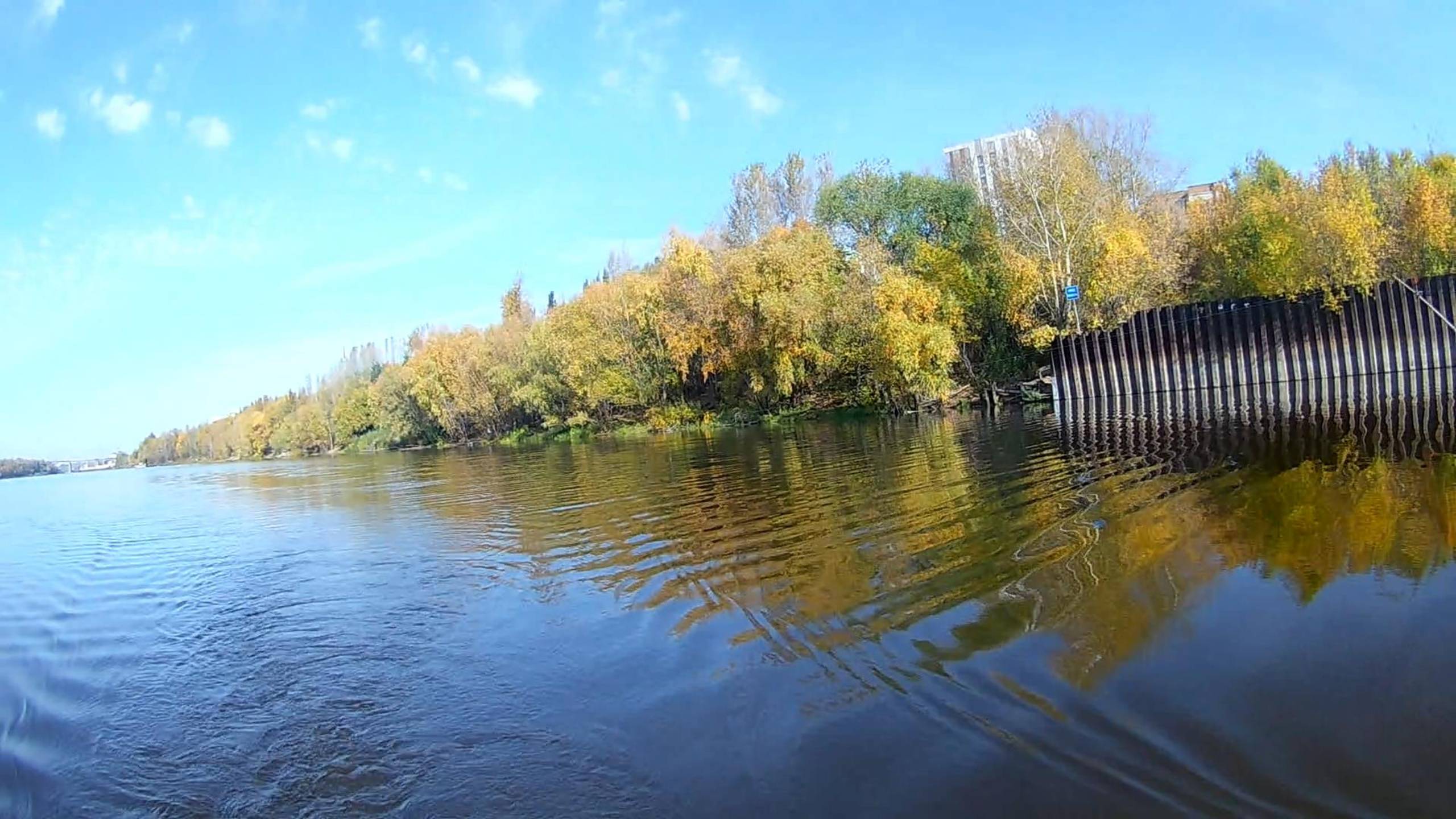 Обзор рыбных мест 25 09 2025 года 2 р.Иртыш г.Омск Рыбалка спиннингом троллинг в затоне СРЗ.