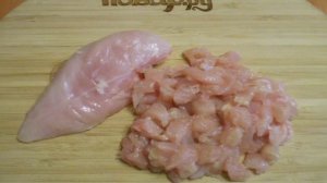 Котлеты из кусочков курицы