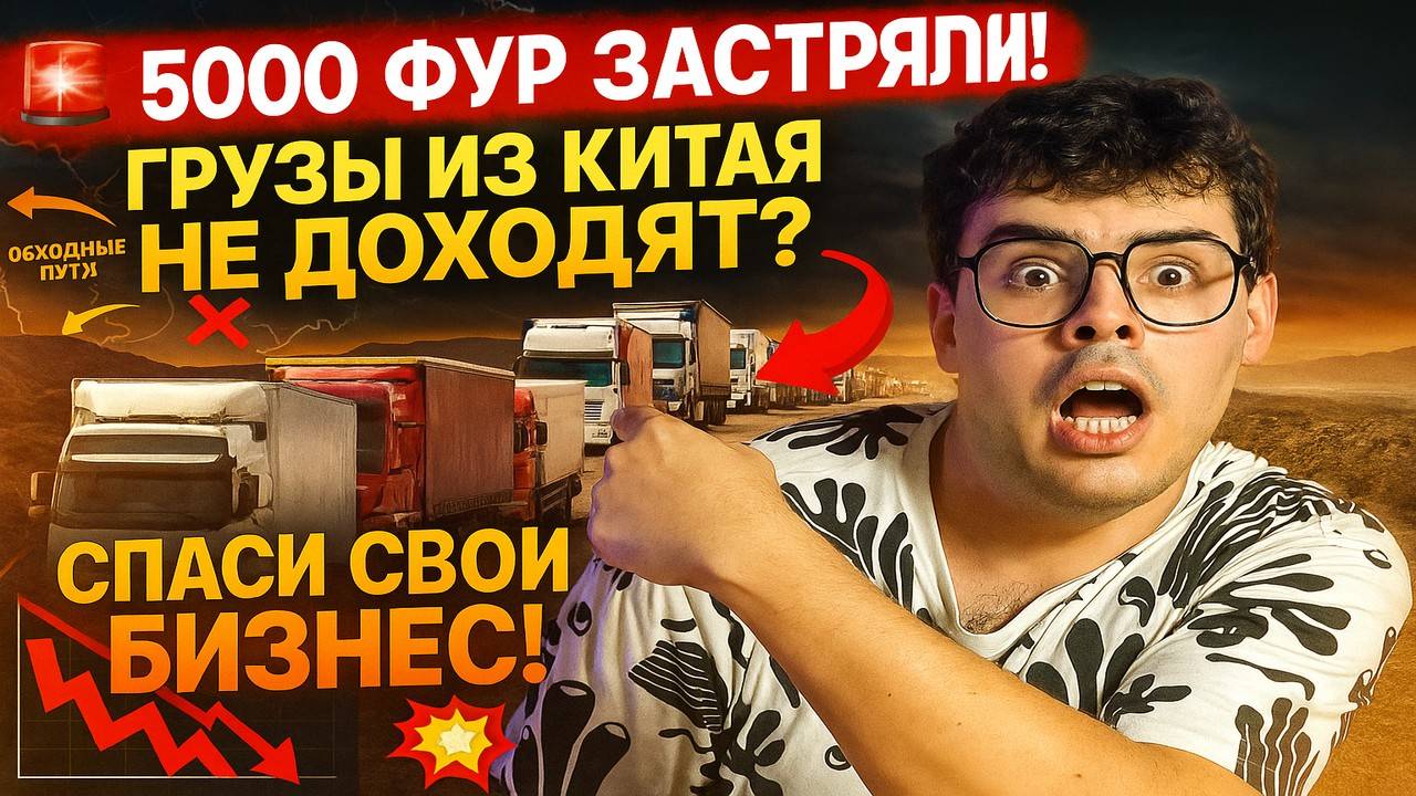 5000 Фур Заблокированы! Задержки Грузов из Китая Парализуют WB и Ozon. Как Спасать Поставки? смотреть онлайн
