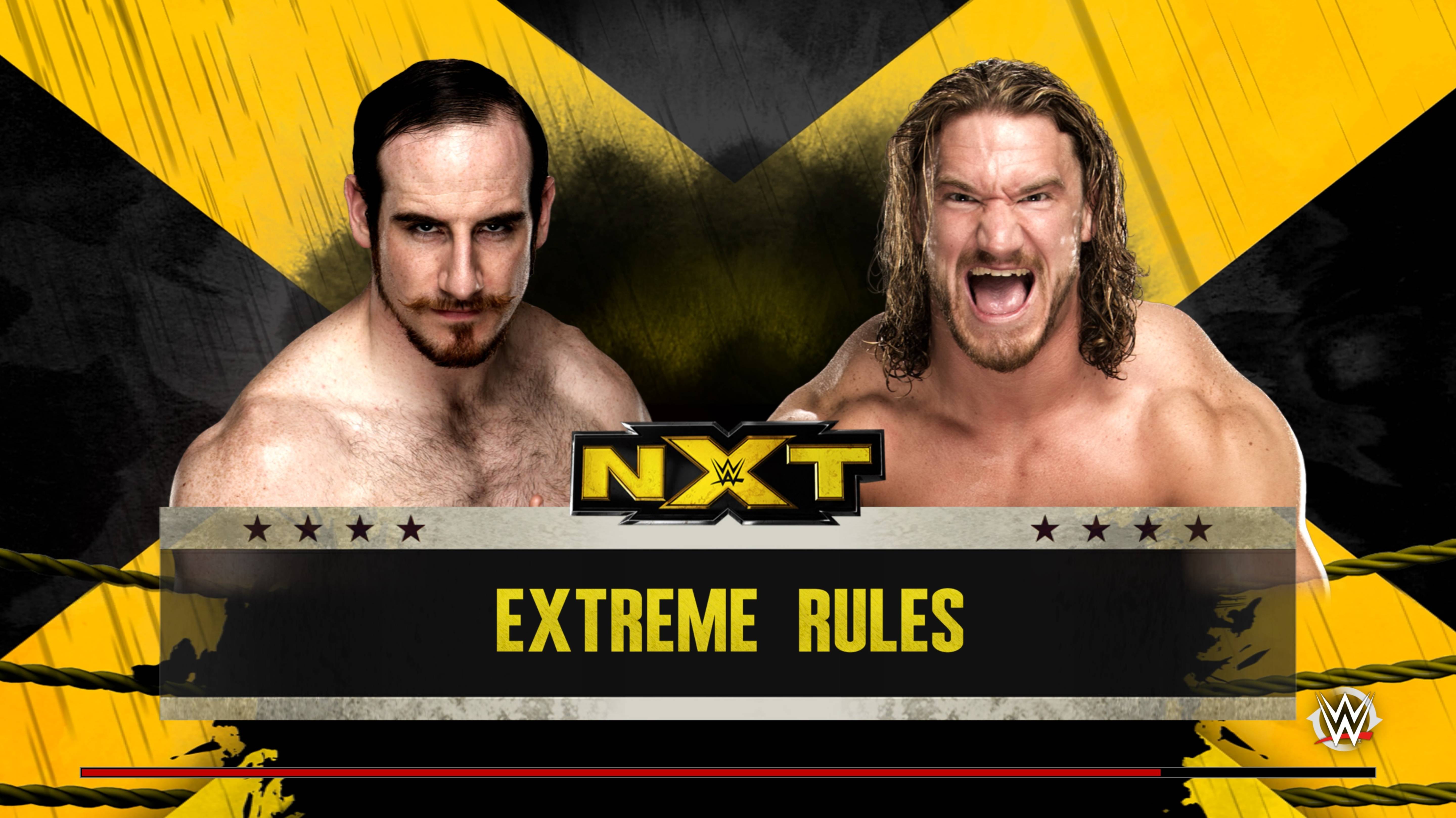 WWE 2k16 Чемпионат NXT первый этап Aiden English - Blake часть третья