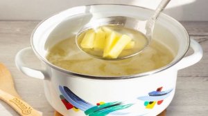 Куриный суп с сырными фрикадельками